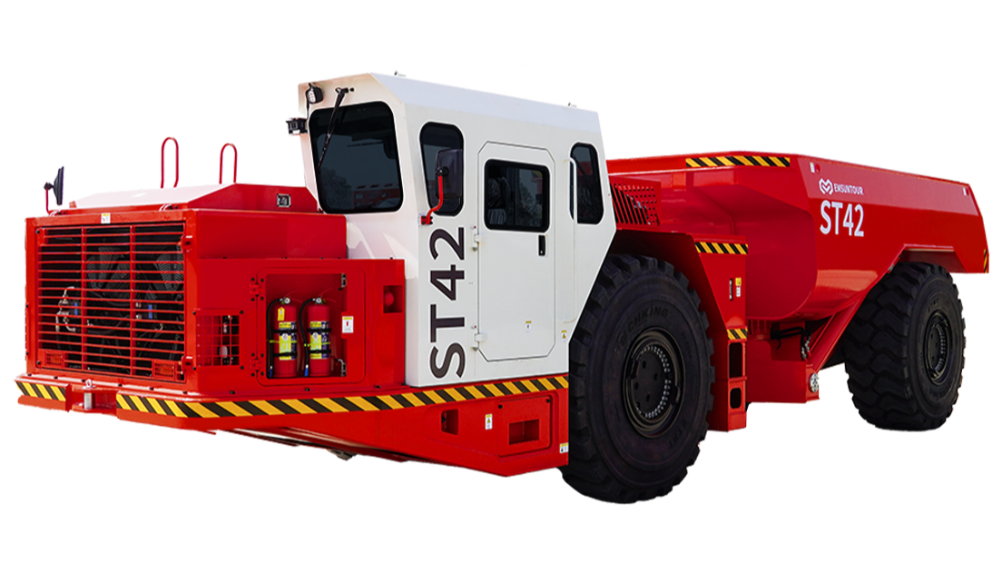 新型運礦卡車ST42